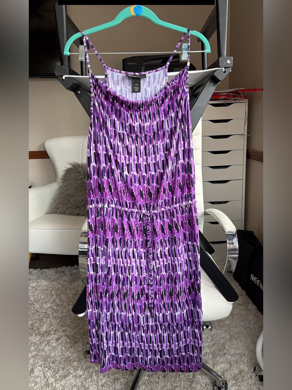 Lane Bryant purple dress
